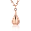 starlight urns teardrop urn necklace for ashes – stainless steel cremation jewelry memorial keepsake pendant