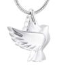 starlight urns pigeon urn necklace for ashes – stainless steel memorial pendant keepsake