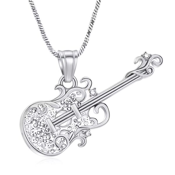 starlight urns guitar urn necklace – memorial jewelry for musicians and music lovers