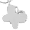 starlight urns dotted butterfly urn necklace for ashes – stainless steel memorial pendant