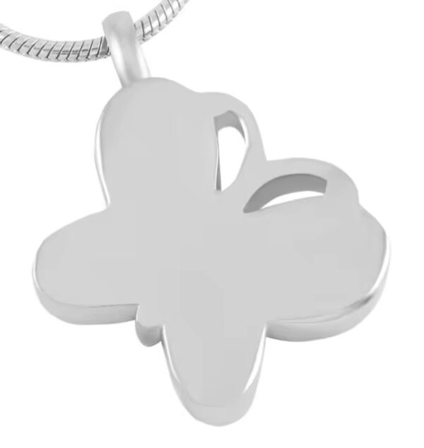 starlight urns dotted butterfly urn necklace for ashes – stainless steel memorial pendant