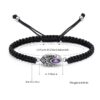 starlight urns crystal eye urn bracelet for women – elegant memorial keepsake jewelry for ashes
