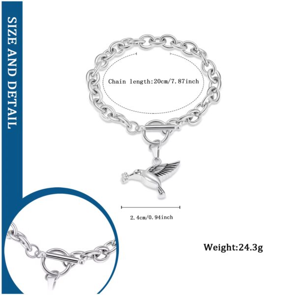 starlight urns hummingbird holding flower urn bracelet – memorial cremation jewelry for ashes