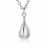 starlight urns teardrop urn necklace for ashes – stainless steel cremation jewelry memorial keepsake pendant