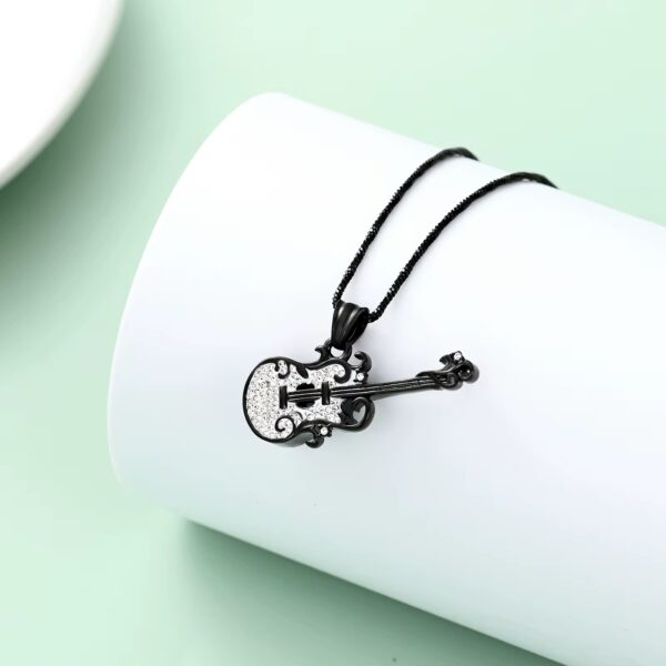 starlight urns guitar urn necklace – memorial jewelry for musicians and music lovers