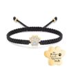 starlight urns paw print urn bracelet for ashes – unisex memorial keepsake jewelry for pet lovers