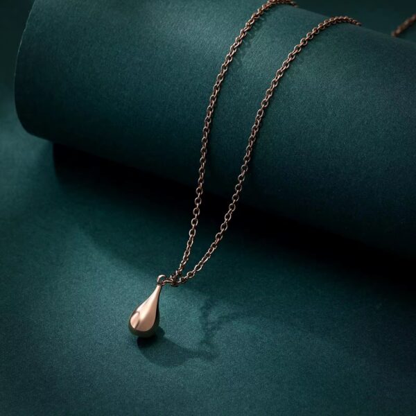 starlight urns teardrop urn necklace for ashes – stainless steel cremation jewelry memorial keepsake pendant