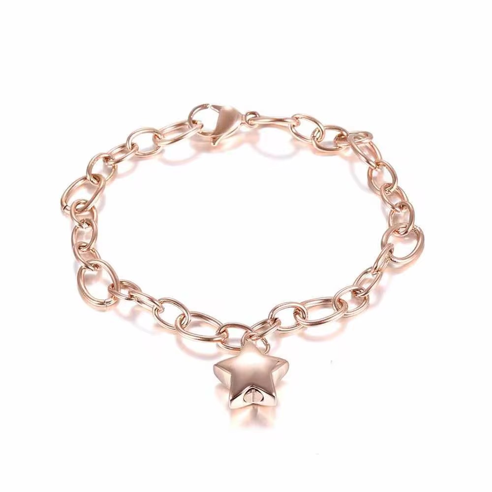 starlight urns star urn bracelet – memorial keepsake jewelry for ashes