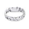 starlight urns heavy stainless steel chain link urn bracelet for men – memorial cremation jewelry for ashes