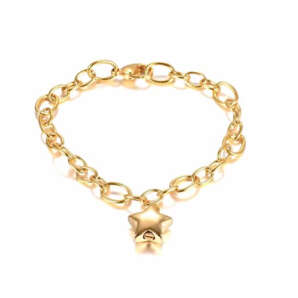 starlight urns star urn bracelet – memorial keepsake jewelry for ashes