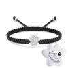 starlight urns paw print urn bracelet for ashes – unisex memorial keepsake jewelry for pet lovers