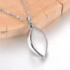 starlight urns teardrop urn necklace with crystals for ashes – stainless steel cremation jewelry memorial keepsake pendant
