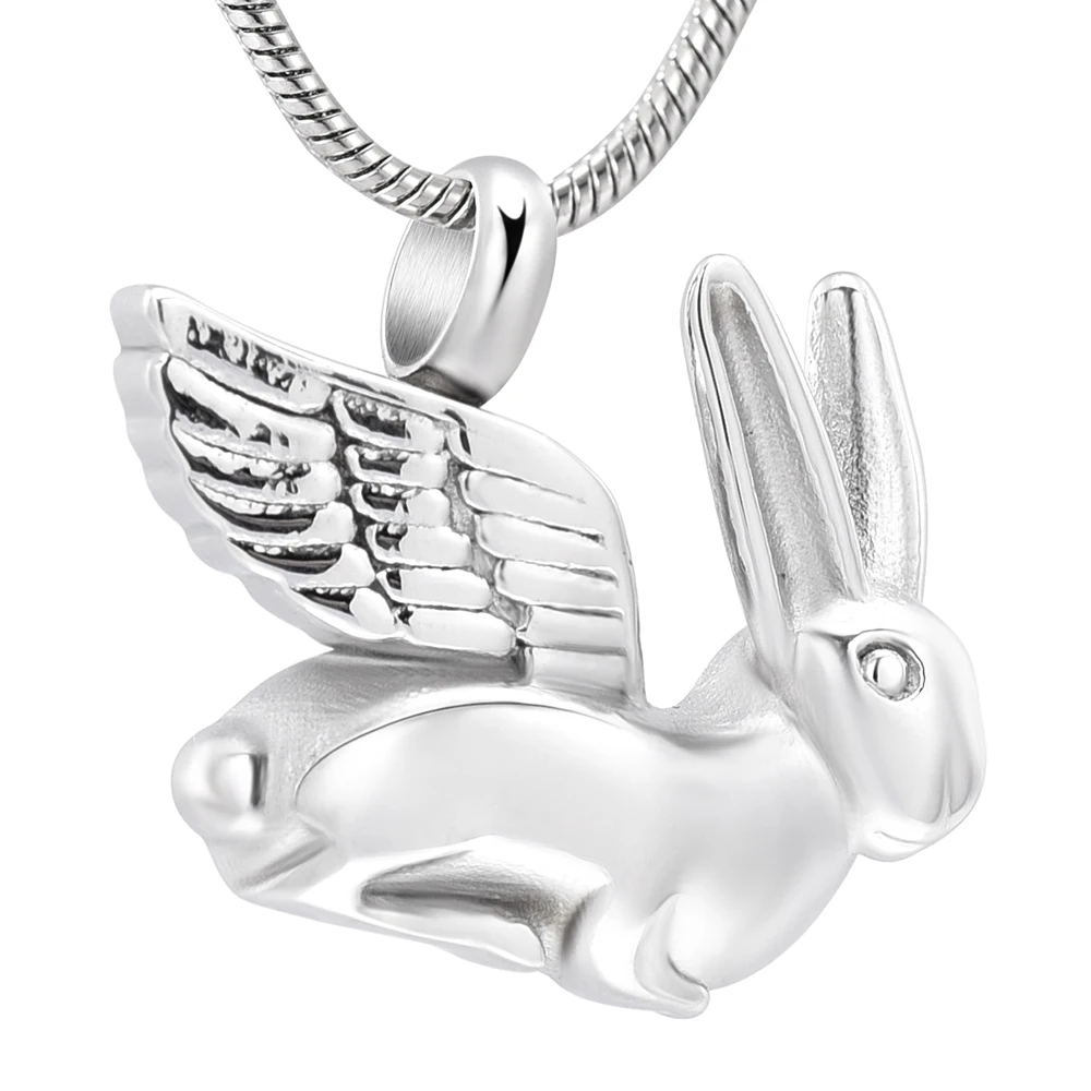 Starlight Urns Bunny Urn Necklace, Rabbit Cremation Jewelry