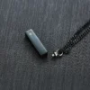 starlight urn cuboid urn necklace, unisex cremation jewelry
