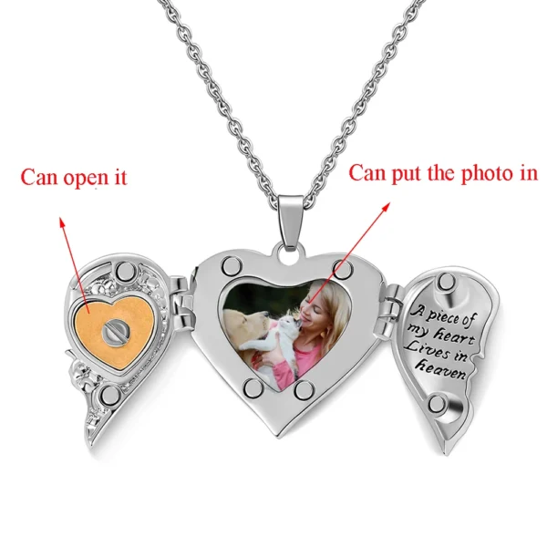 starlight urns american flag heart crystal urn necklace – patriotic memorial jewelry for ashes