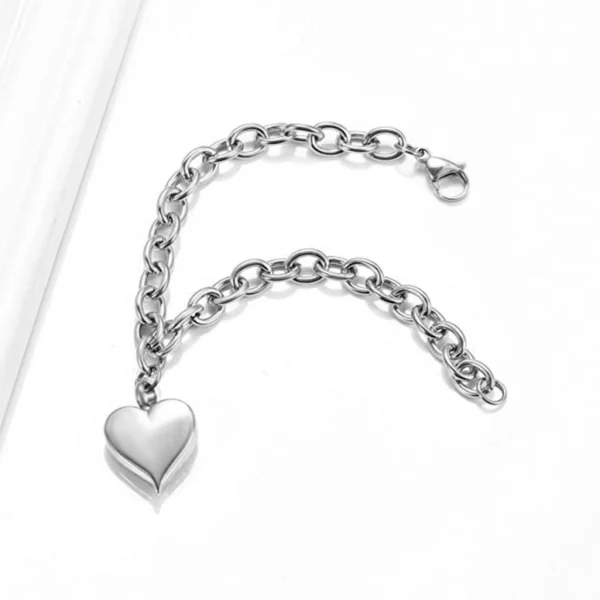 starlight urns heart adjustable urn bracelet – memorial cremation jewelry for women
