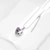 starlight urns butterfly heart rose cremation jewelry necklace
