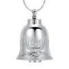 american eagle bell urn necklace – patriotic memorial jewelry for ashes