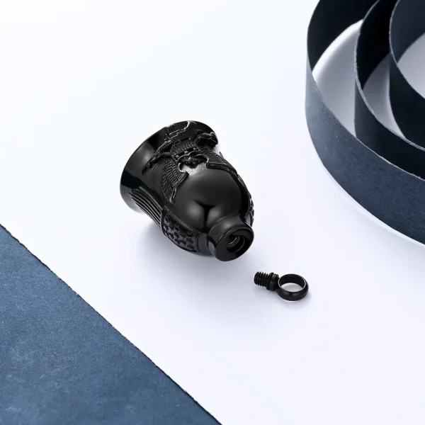 american eagle bell urn necklace – patriotic memorial jewelry for ashes