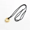 starlight urns circle stainless steel urn necklace for ashes – cremation jewelry memorial keepsake pendant