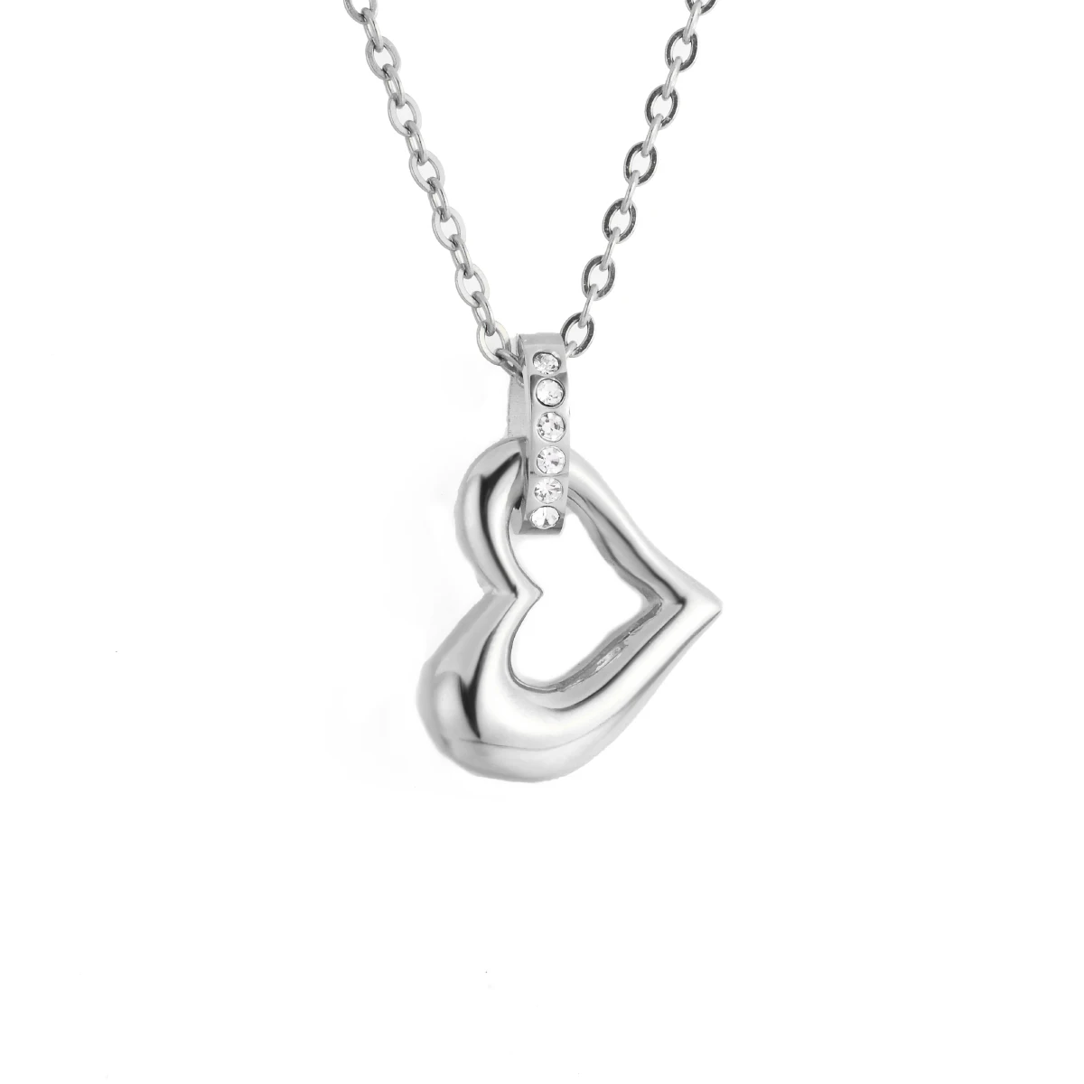 starlight urns mini steel heart urn necklace – memorial jewelry for ashes