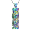 starlight urns cylinder urn necklace with butterflies – memorial cremation jewelry for ashes