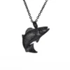 starlight urns fish urn necklace – memorial cremation jewelry for ashes
