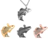 starlight urns fish urn necklace – memorial cremation jewelry for ashes