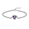 starlight urns crystal heart urn bracelet for ashes – memorial cremation jewelry keepsake for women