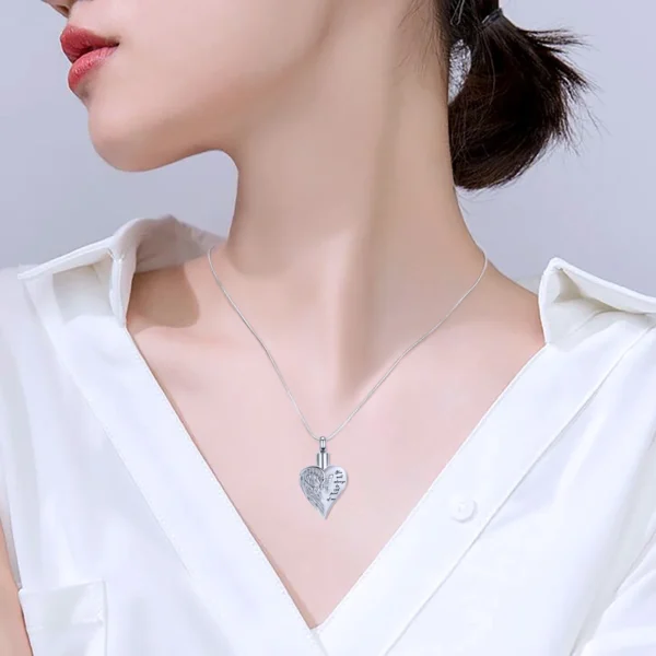 starlight urns butterfly heart urn cremation necklace