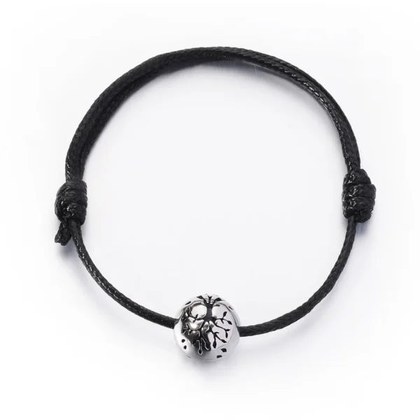 starlight urns adjustable rope tree of life urn bracelet for women – memorial ash cremation jewelry