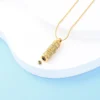starlight urns cylinder urn necklace with butterflies – memorial cremation jewelry for ashes