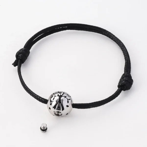 starlight urns adjustable rope tree of life urn bracelet for women – memorial ash cremation jewelry