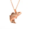 starlight urns fish urn necklace – memorial cremation jewelry for ashes