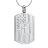 starlights urns american flag urn necklace – patriotic memorial cremation jewelry for ashes