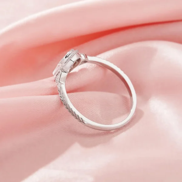 unique ring made with ashes, sterling silver cremation jewelry