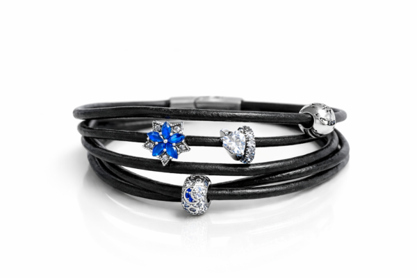 urn charm bracelet for ashes cremation jewelry leather bracelet